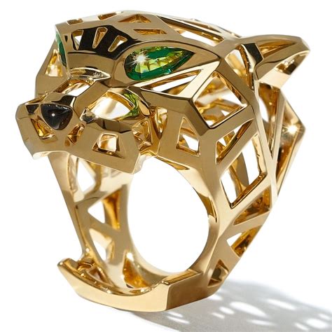 cartier jaguar ring replica|cartier panthere ring for sale.